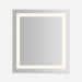 Robern Vitality Lighted Mirror, 36" x 40" x 1-3/4", Inset Light Pattern, Warm White (3000K), Dimmable, Defogger
