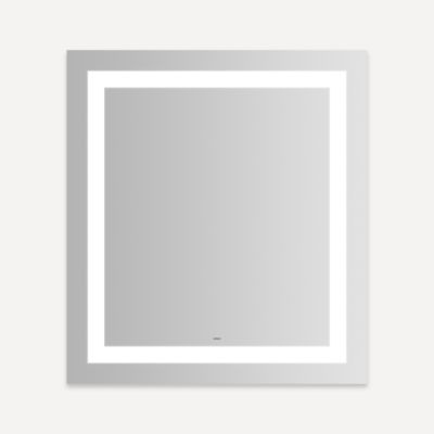 Robern Vitality Lighted Mirror, 36" x 40" x 1-3/4", Inset Light Pattern, Cool White (4000K), Dimmable, Defogger