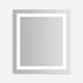 Robern Vitality Lighted Mirror, 36" x 40" x 1-3/4", Inset Light Pattern, Cool White (4000K), Dimmable, Defogger