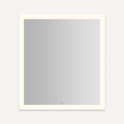 Robern Vitality Lighted Mirror, 36" x 40" x 1-3/4", Perimeter Light Pattern, Warm White (3000K), Dimmable, Defogger, Title 24 Compliant