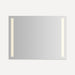 Robern Vitality Lighted Mirror, 48" x 36" x 1-3/4", Column Light Pattern, Warm White (3000K), Dimmable, Defogger, Flippable