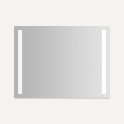 Robern Vitality Lighted Mirror, 48" x 36" x 1-3/4", Column Light Pattern, Cool White (4000K), Dimmable, Defogger, Flippable