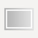 Robern Vitality Lighted Mirror, 48" x 36" x 1-3/4", Inset Light Pattern, Cool White (4000K), Dimmable, Defogger, Flippable
