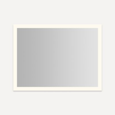 Robern Vitality Lighted Mirror, 48" x 36" x 1-3/4", Perimeter Light Pattern, Warm White (3000K), Dimmable, Defogger, Flippable