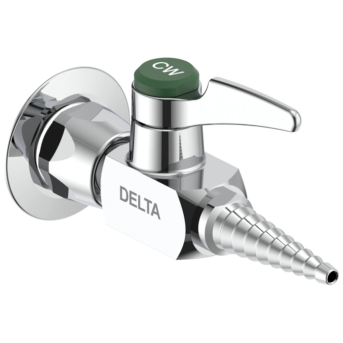 Commercial W62 Series Ball Valve W6270CW Wall-mount Ball Valve Hose Cock - Chrome