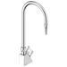 Commercial W66 Series Single Handle Water W6600 Single Handle Deck-mount Water Faucet - Chrome