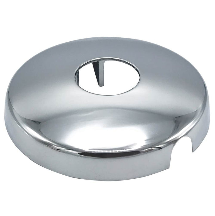 Wal-rich Corporation 0619004 Shower Arm Escutcheon With Setscrew, 2-1/2 in OD, Steel, Chrome-Plated