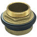 Wal-rich Corporation 1309004 Closet Spud, 2 x 1-1/2 in, Brass