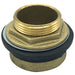 Wal-rich Corporation 1309014 Closet Spud, 1-1/4 x 3/4 in, Brass