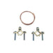 Wal-rich Corporation 2201050 Water Heater Grounding Kit -12?