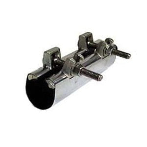 Wal-rich Corporation 2206206 3/4" x 6" Stainless Steel Wrap Around Pipe Repair Clamp w/ (2) Bolts