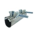 Wal-rich Corporation 2206204 1/2" x 6" Stainless Steel Wrap Around Pipe Repair Clamp w/ (2) Bolts