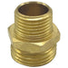 Wal-rich Corporation 4610010 3/4" Brass MHT x 3/4" MPT (or 1/2" FPT) Hose Adapter