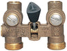 Watts 0006644 1/2" Duo-Cloz Manual Washing Machine Shutoff Valve with Copper Ell Adapters for Solder or Compression