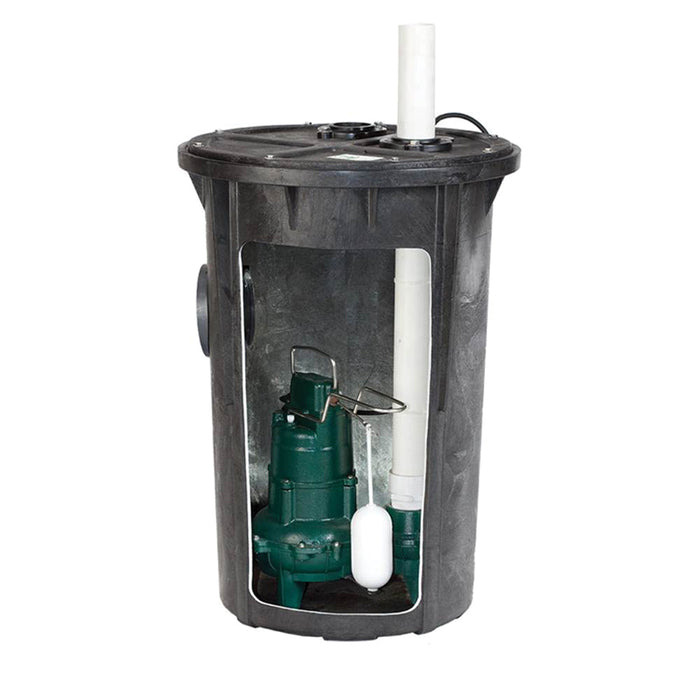 Zoeller 912-0007 912 | Simplex 18? x 30? Sewage Package with 4/10 HP M264