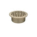 Zurn ZN400-5B Adjustable Round Strainer, 3/8 in Nominal, Nickel Bronze