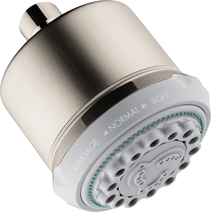 hansgrohe Clubmaster Showerhead 3-Jet, 2.5 GPM