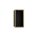 hansgrohe XtraStoris Individual Wall Niche Matte Black with Design Frame 12"x 6"x 4"