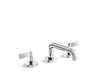 Kallista P24491-LV One Basin Set, Low Spout, Lever Handle