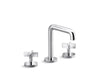 Kallista P24492-CR One Basin Set, Tall Spout, Cross Handle