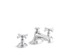 Kallista P24601-CR Bellis Basin Set, Cross, Noble Spout