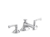 Kallista P24601-LV Bellis Basin Set, Lever, Noble Spout