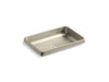 Kallista P72062-00 Trinidad Rectangular White Bronze Vessel