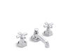 Kallista For Town By M Smith P22731-00 For Town Basin Set, Cross