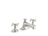Kallista P24601-CR Bellis Basin Set, Cross, Noble Spout
