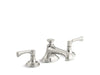 Kallista P24601-LV Bellis Basin Set, Lever, Noble Spout