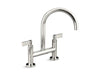 Kallista P25202-LV One Kitchen Bridge Faucet, D-Mount, Lv
