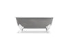 Kallista Cleo/Circe P50202-NA Circe Bath No Feet-Exterior Primed