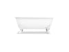 Kallista Cleo/Circe P50202-W Circe Bath No Feet-Exterior White