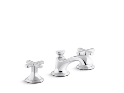 Kallista P25006-CR Script Sink Faucet Low Spout Crss Hndl