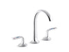 Kallista P25055-SPR Script Snk Fct Arch Spt Enml Sprng Rain
