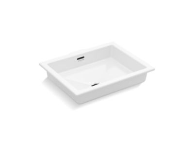 Kallista P74236-WO Perfect Um Sink, Centric Rectangle Glzd
