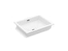 Kallista P74236-WO Perfect Um Sink, Centric Rectangle Glzd