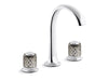 Kallista P25051-SLG Script Snk Fct Arch Spt Stl Flnnl Grey