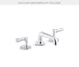 Kallista P23320-LV One Nazaré Sink Faucet, Low Spout