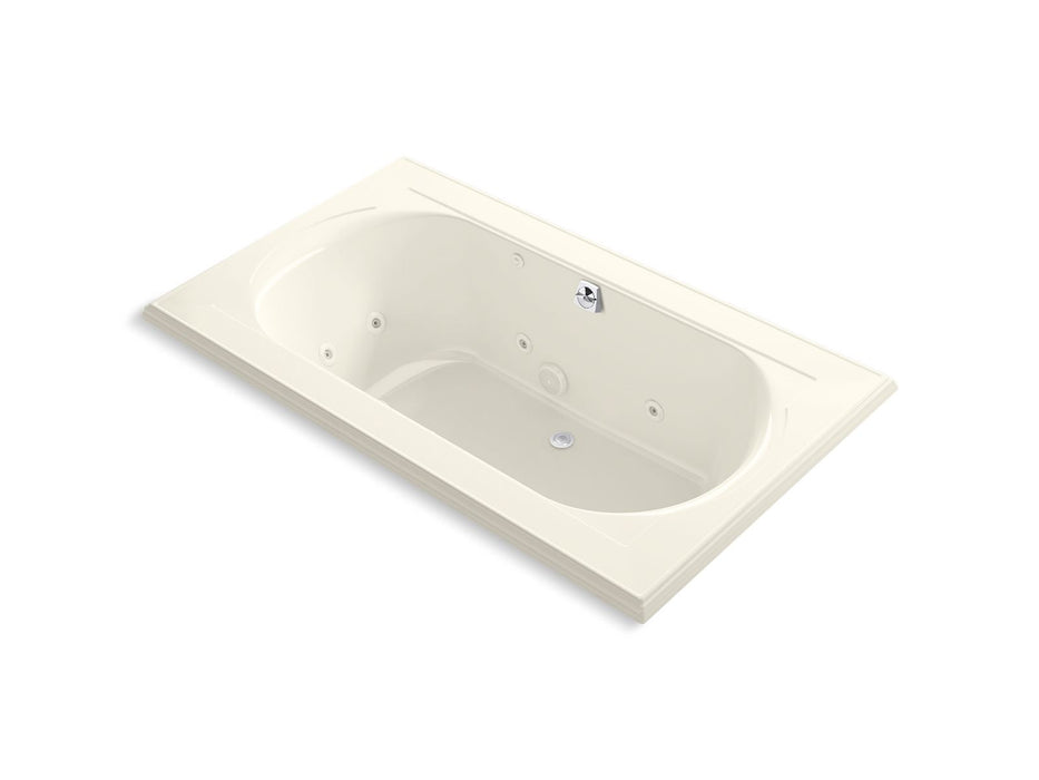 KOHLER K-1418-JHC Memoirs 72" x 42" drop-in whirlpool bath