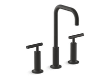 Load image into Gallery viewer, KOHLER K-14408-4 Purist Widespread bathroom sink faucet with Lever handles, 1.2 gpm
