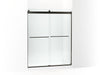 KOHLER K-706015-L Levity 74" H sliding shower door with 1/4"-thick glass