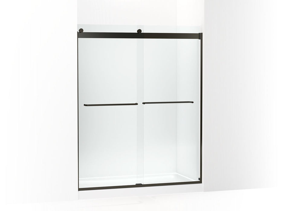 KOHLER K-706015-L Levity 74" H sliding shower door with 1/4"-thick glass