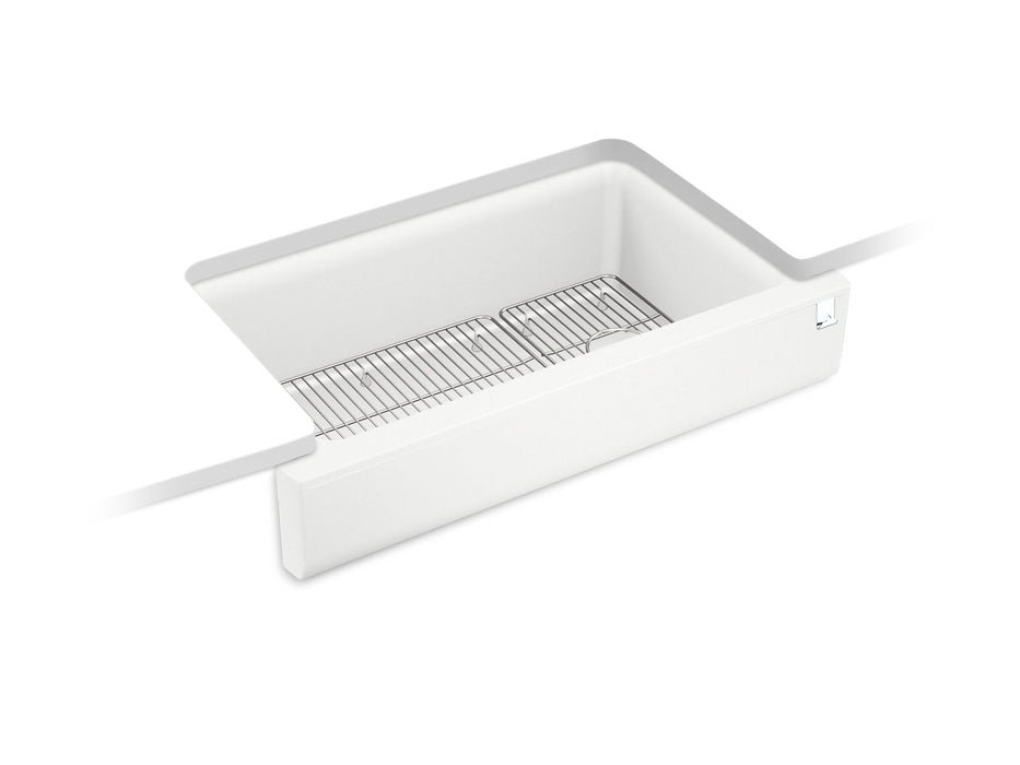 KOHLER Cairn Undermount single-bowl farmhouse kitchen sink
