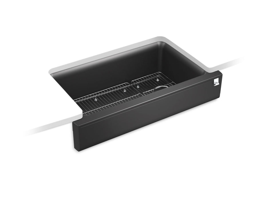 KOHLER Cairn Undermount single-bowl farmhouse kitchen sink