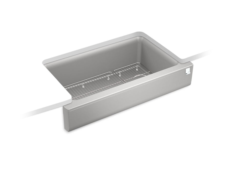 KOHLER Cairn Undermount single-bowl farmhouse kitchen sink