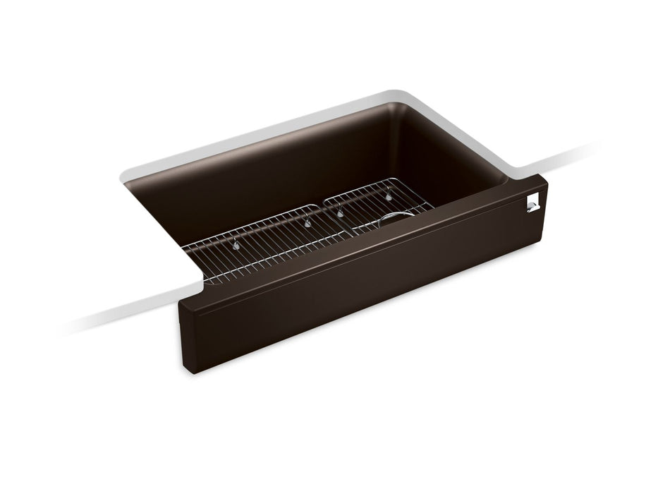 KOHLER Cairn Undermount single-bowl farmhouse kitchen sink