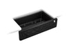 KOHLER Cairn 34" undermount single-bowl farmhouse kitchen sink with faceted design