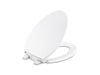 KOHLER Border ReadyLatch Quiet-Close elongated toilet seat with antimicrobial agent