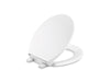 KOHLER Border ReadyLatch Quiet-Close round-front toilet seat with antimicrobial agent